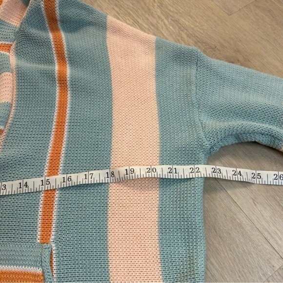 Baja Sweater Hooded Poncho - Picture 3 of 7